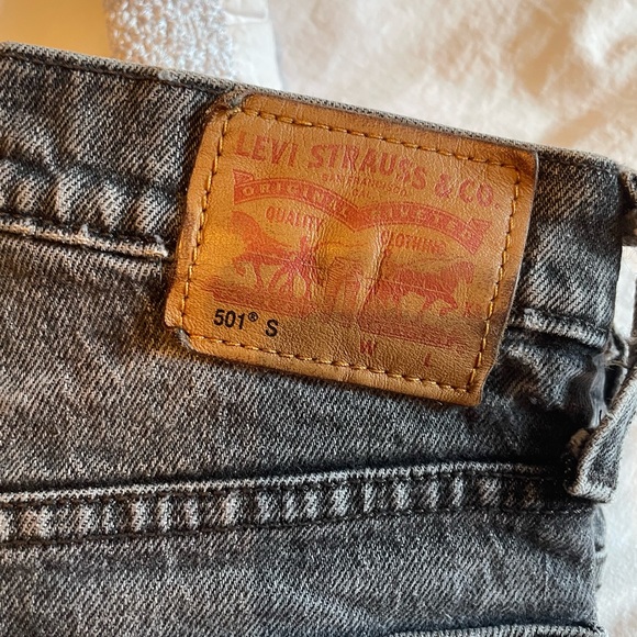 Levi’s 501 dark gray jeans - Picture 5 of 5